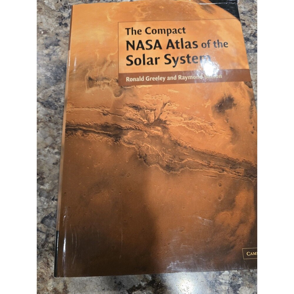 Compact NASA Atlas Solar System Greeley Batson 2001 Hardcover Cambridge